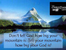 Tell your mountain