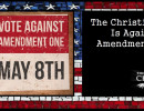 Voate Against Amendment One