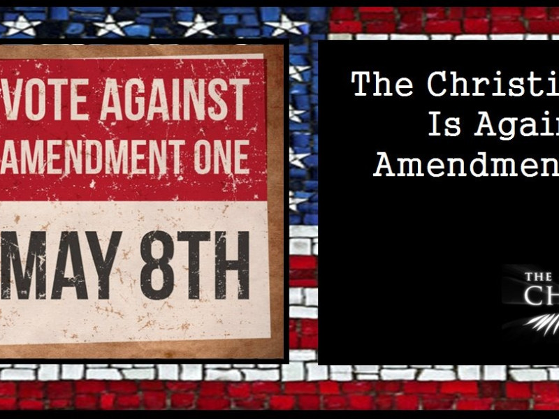 Voate Against Amendment One